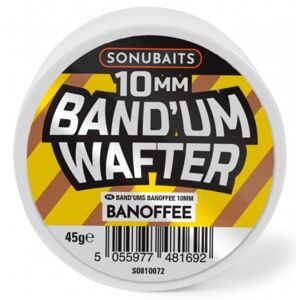 Sonubaits Dumbells Band'um Wafters Banoffee Hmotnost: 45g, Průměr: 8mm, Příchuť: Banoffee