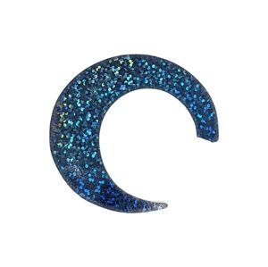 Pacchiarini Wiggle Tails Holographic Black Počet kusů: 6ks, Velikost: M - 5cm