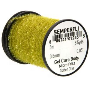 Semperfli Šenylka Gel Core Body Micro Fritz Golden Olive 0,8mm