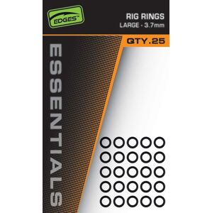 Fox Kroužky Edges Essentials Rig Rings 25ks Průměr: 3,7mm