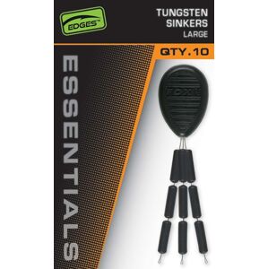 Fox Zarážky Edges Essentials Tungsten 10ks Velikost: Large