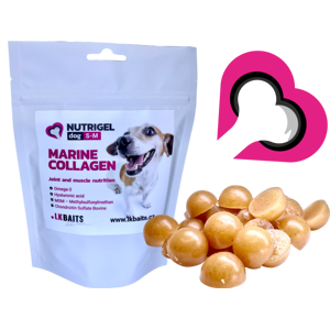 LK Baits Pet Nutrigel Dog Marine Collagen S-M,100g