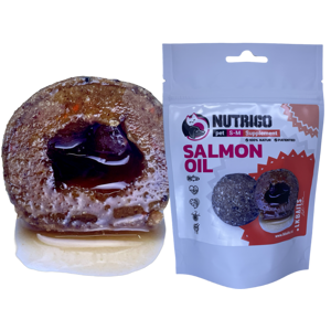 LK Baits Pet Nutrigo Dog Supplement Salmon Oil, S-M,170g