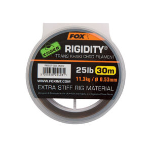 Fox Vlasec Edges Rigidity Trans Khaki 30m Varianta: 30lb/0.57mm