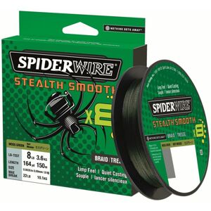 Spiderwire splétaná šňůra stealth smooth 12 hi-vis žlutá 150 m - 0,06 mm 5,4 kg